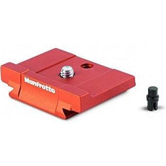 Manfrotto Quick Release Plate for Sony Alpha Cameras - Compatible with A7, A9, A6000 Series - Perfect for Travel, Vlogging & Photography