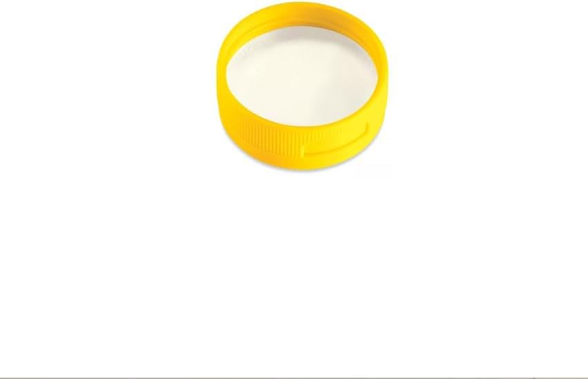 1.9 oz Yellow Plastic Bottle with Gap - Perfect for Travel, DIY Crafts & Essential Oil Storage