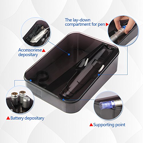 4Beauty Therapy Ultima A6 Professional Skin Care Device - 12 Pin & 36 Pin Cartridges for Face & Body - Anti-Aging, Wrinkle Reduction & Skin Tightening - Perfect for Home Spa & Professional Use