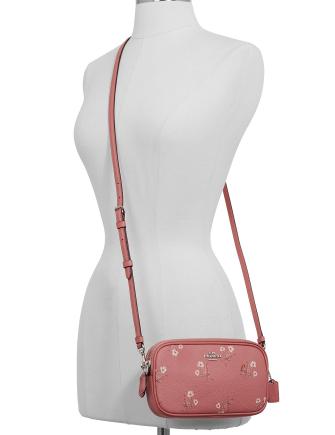 Coach Floral Sadie Crossbody Bag for Women - Stylish Shoulder Purse with Adjustable Strap, Perfect for Daily Use, Travel & Shopping