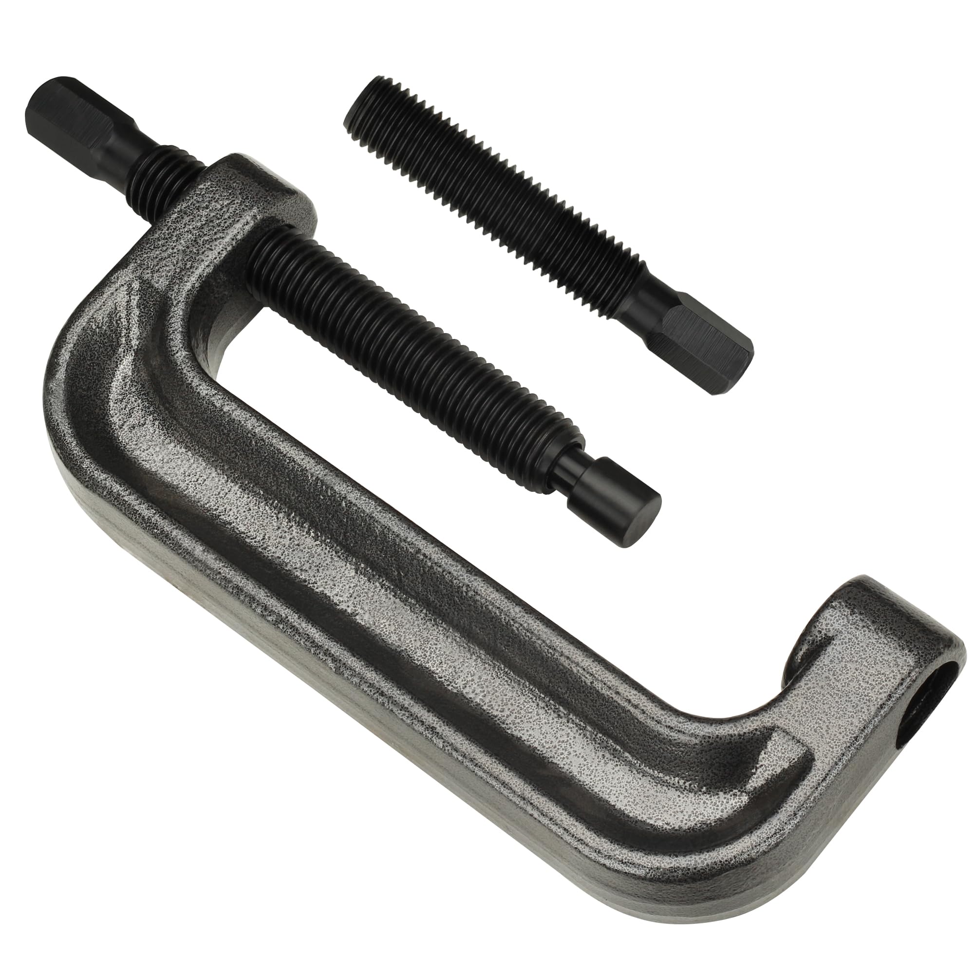 Ball Joint Press Kit - Heavy Duty C-Frame Press Tool for Ball Joints, U-Joints, Wheel Studs & Brake Anchor Pins Removal - Includes 2 Screws - Perfect for Auto Repair Shops & DIY Car Maintenance