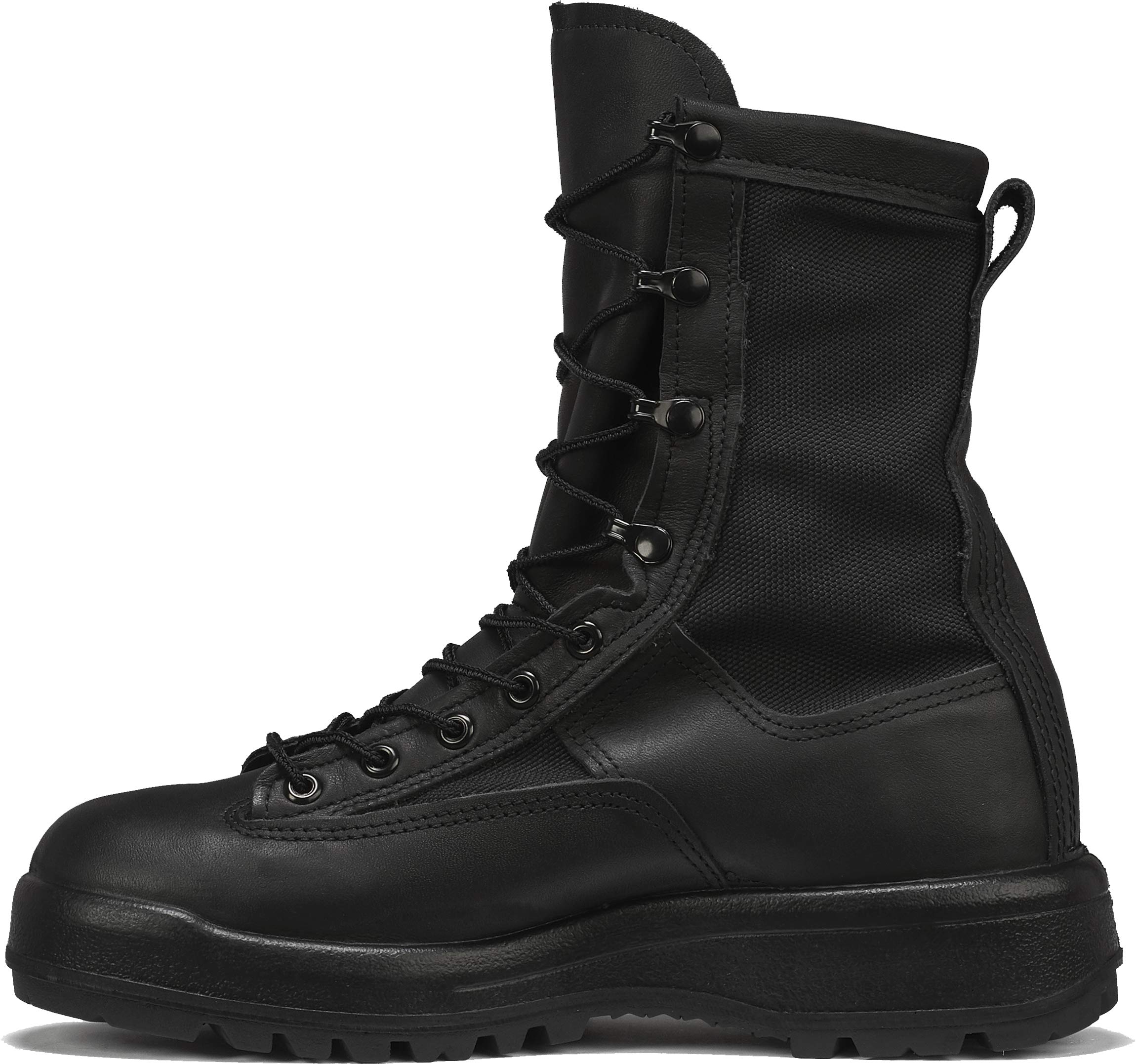 Belleville 700 8 Inch Waterproof Tactical Boots for Men - Polishable Leather & Nylon with Oil-Resistant Gore-Tex Lining | Police, EMS, Security Work Boots | Ideal for Law Enforcement, First Responders & Outdoor Activities