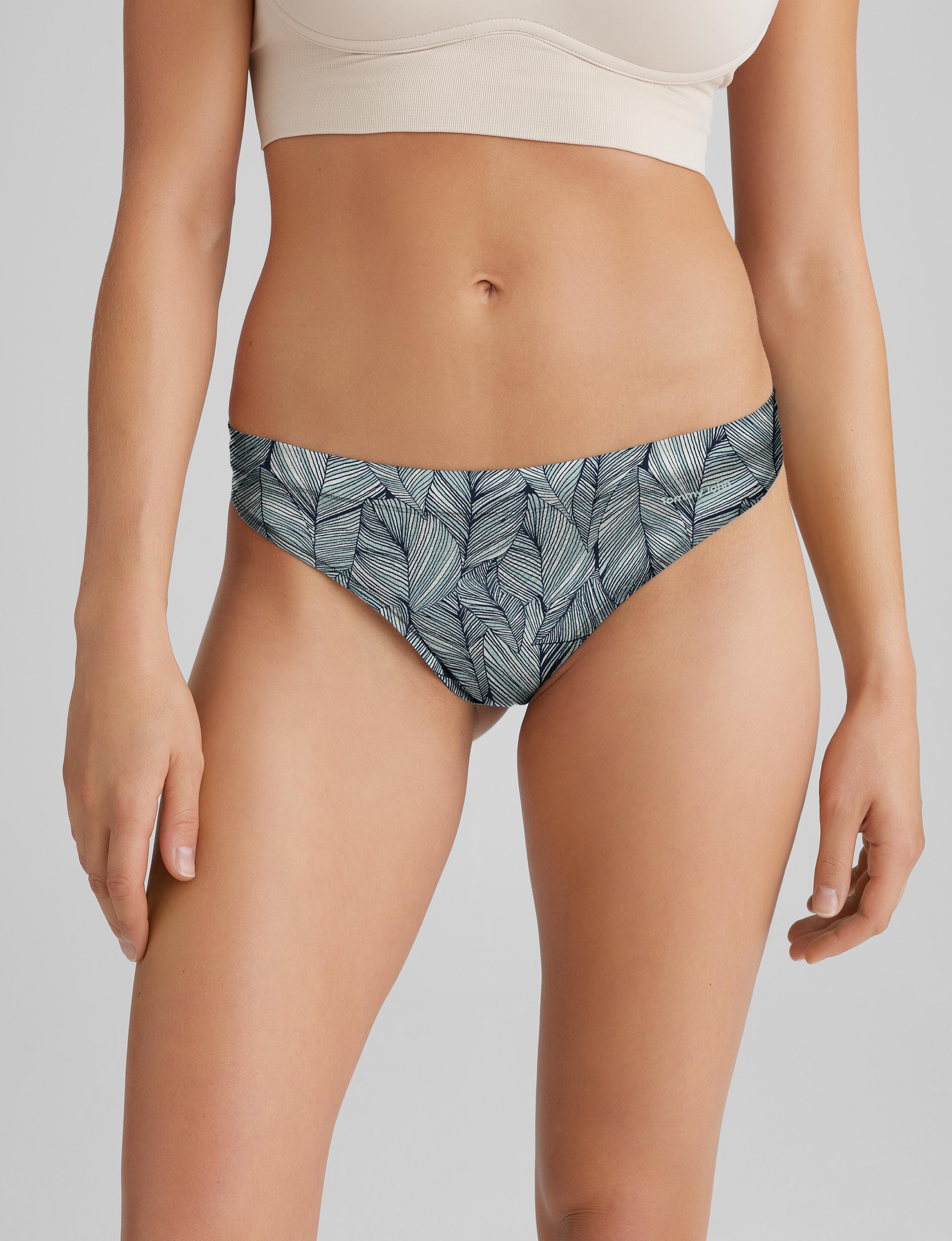 Women's Ultra Soft Second Skin Thong Underwear (3 Pack) - Seamless & Comfortable for Everyday Wear, Yoga, Gym & Lounge