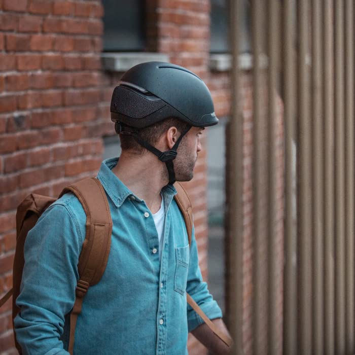 FARO Smart Helmet with MIPS Technology - LED Safety Lights for Bicycle, E-Bike & Scooter - Crash Detection Alert & Turn Signal Compatible - iOS/Android App Control - Perfect for Urban Commuting & Night Riding Safety