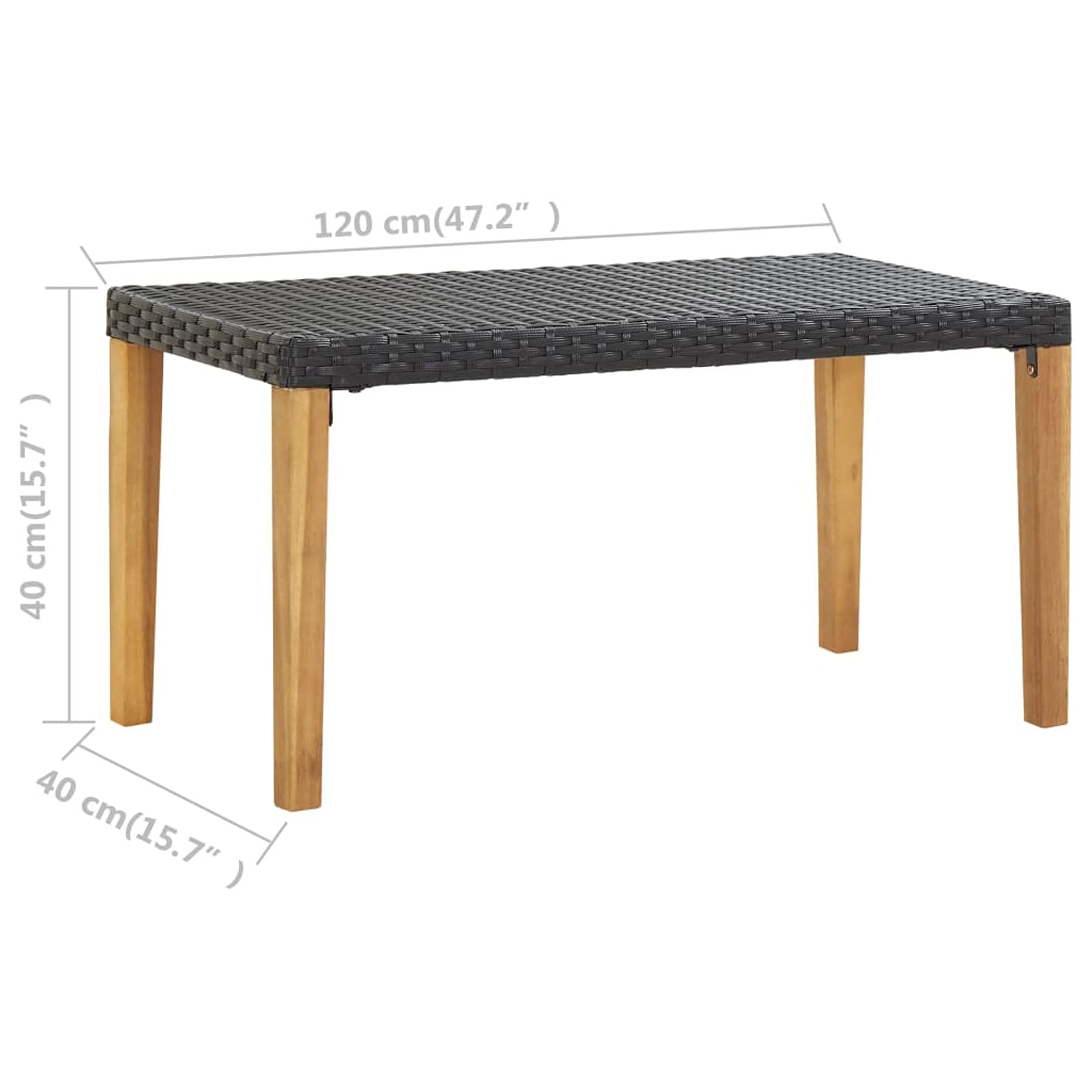 Waterproof Outdoor Storage Bench 47.2