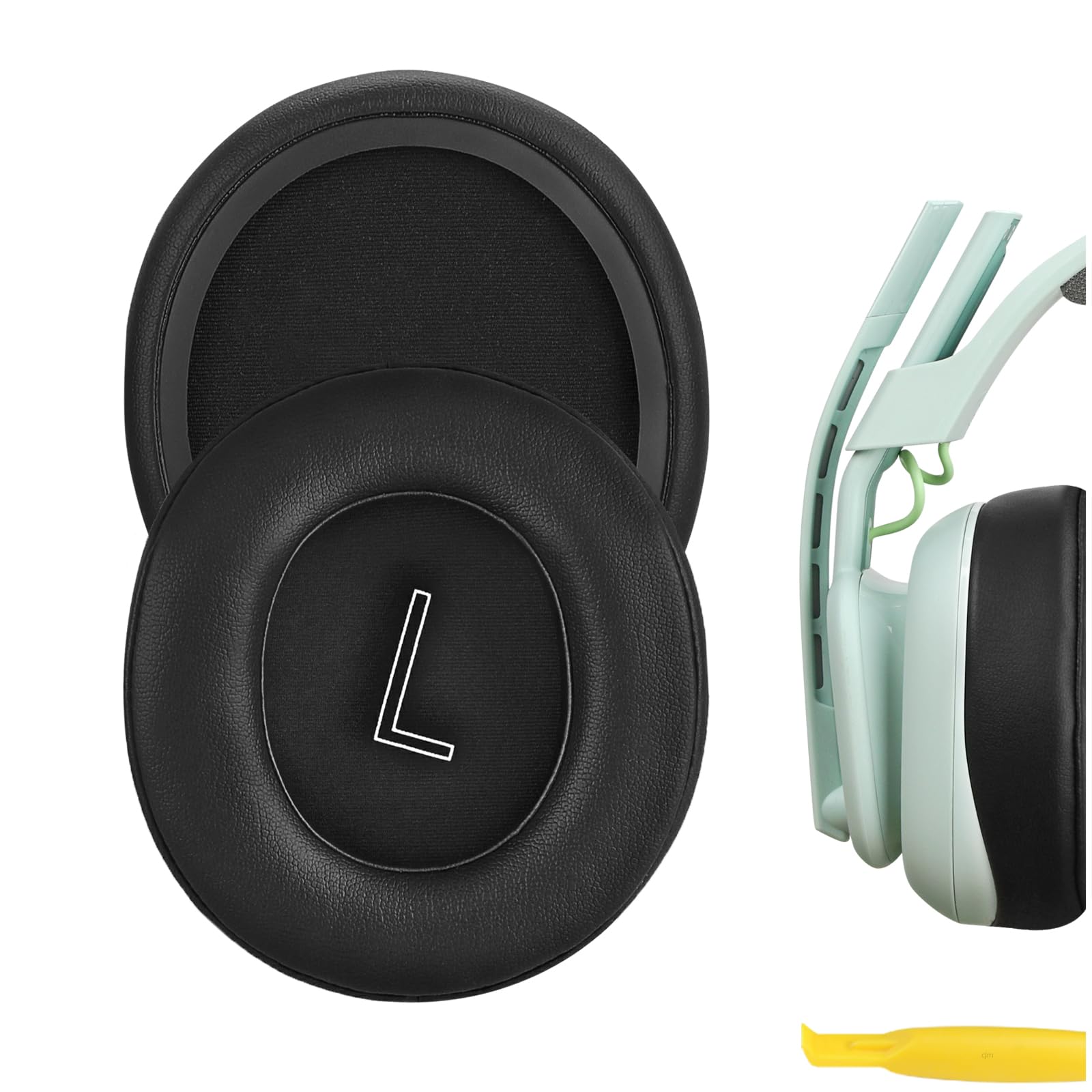 Geekria QuickFit Replacement Ear Pads for Astro A10 Gen 2 Gaming Headphones - Comfortable Noise-Isolating Memory Foam Cushions (Black) - Perfect for Gaming, Streaming & Long Wear Sessions