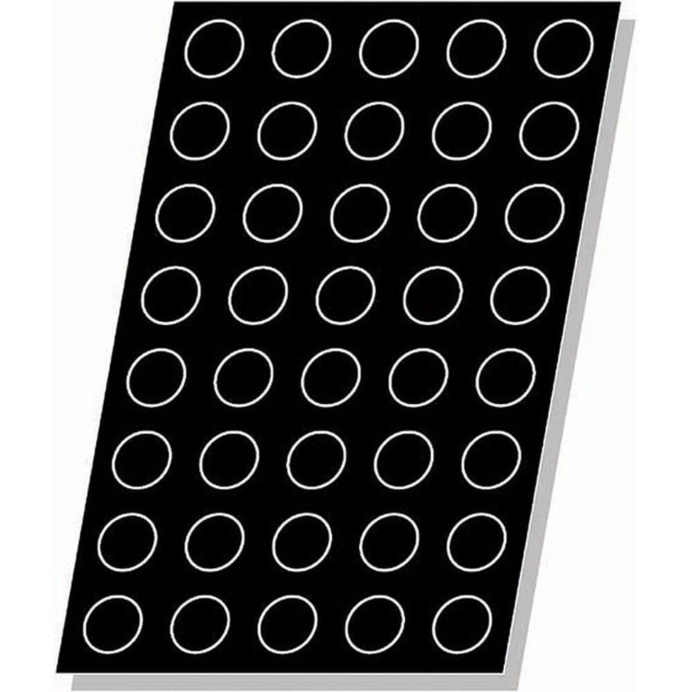 Matfer Bourgeat Silicone Flexipan Mini Cylinder Baking Molds - Set of 54 Non-Stick Cake Cups for Perfect Mini Desserts, Muffins & Cupcakes | Ideal for Home Baking, Party Treats & Professional Pastry Chefs