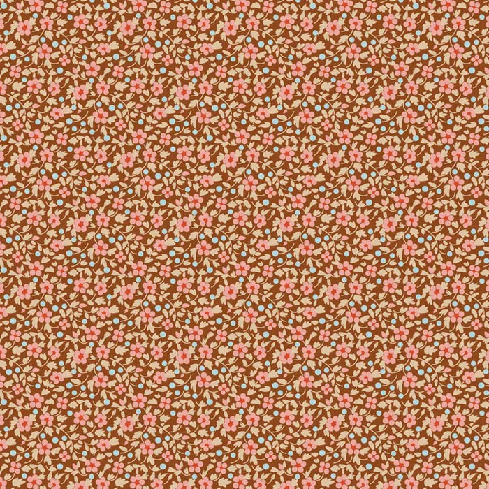Tilda Autumn 130137 Brie Brown Scrapbooking Paper - Perfect for Fall Crafts, DIY Cards, and Memory Albums