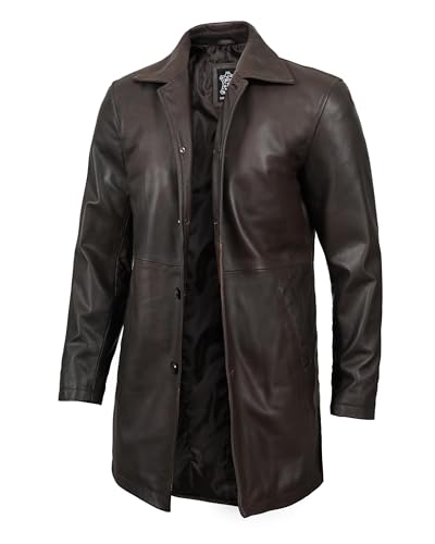 Super - Rub Off Leather Coat