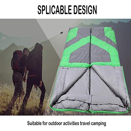 **Premium Down Sleeping Bag for Adults - Ultra Warm & Skin-Friendly for Winter Camping, Hiking & Outdoor Adventures**