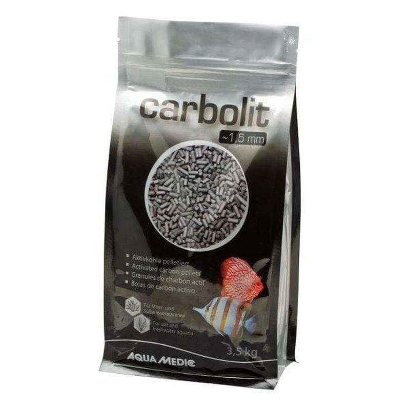 Aqua Medic Carbolit 1.5mm Activated Carbon Filter Media - Premium Aquarium Water Purifier for Fish Tanks, Ponds & Hydroponics Systems | Removes Toxins, Odors & Improves Water Clarity