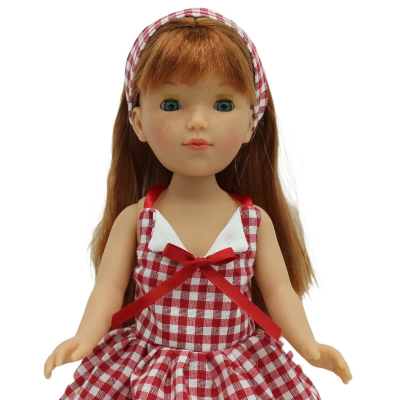 Handmade Folk Art Pepa's 41cm Vidal Rojas Collection Doll Model 27 - Perfect for Home Decor, Gift Giving & Cultural Display