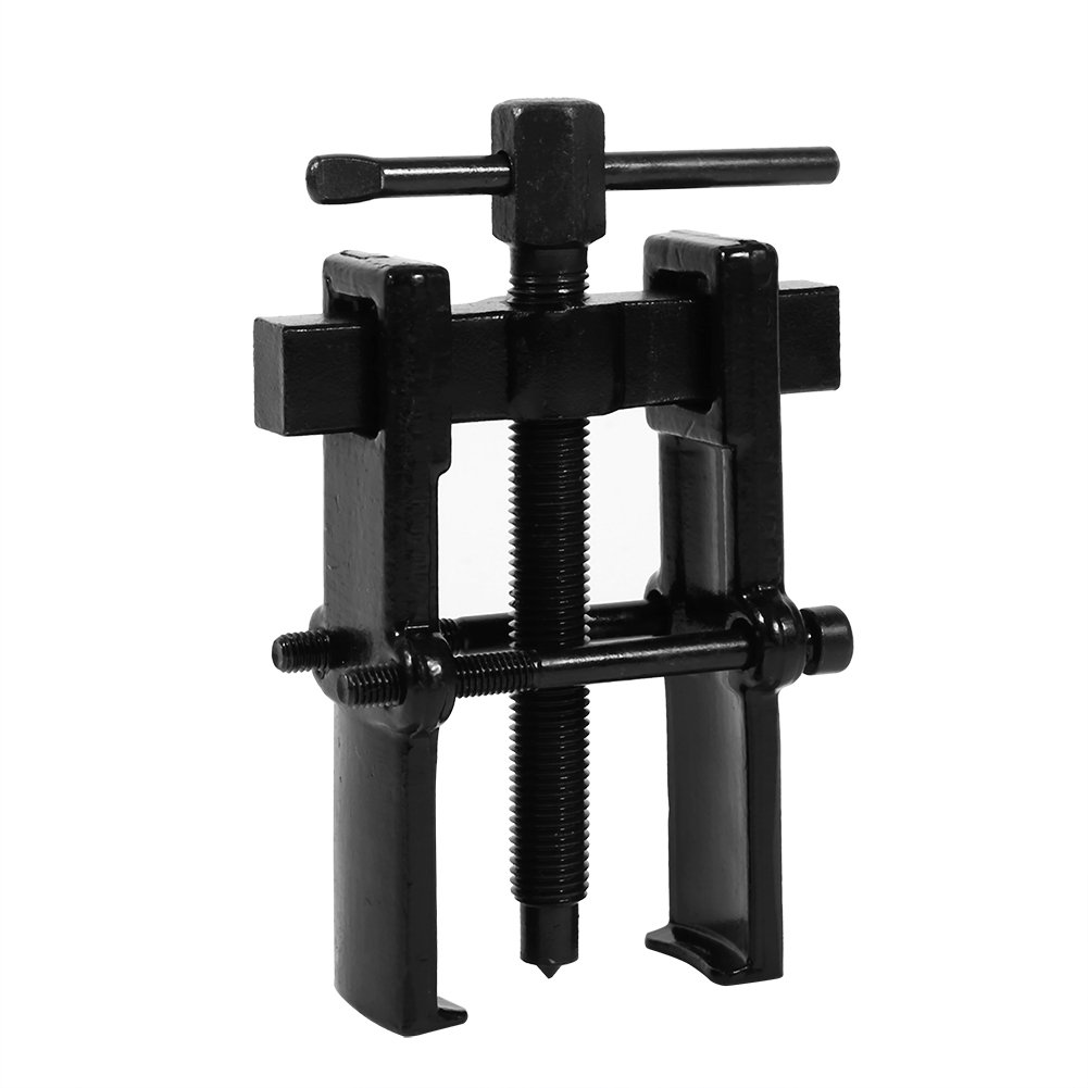 6-Inch (55x90mm) Bearing Gear Puller Set - Two Jaw Twin Legs Hand Tool for Motorcycle & Car Auto Repair - Perfect for Removing Bearings, Gears, and Pulleys in DIY Automotive Maintenance