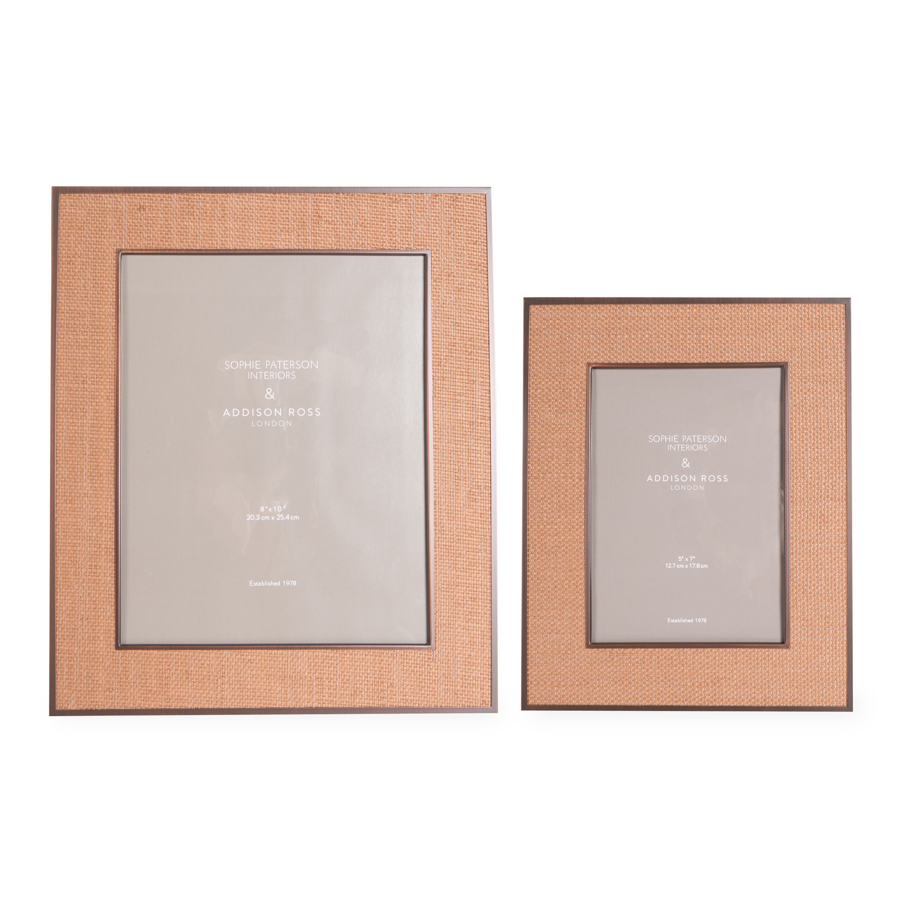 Natural Rattan Frame with Almond Finish - Stylish Home Decor for Living Room, Bedroom, or Patio