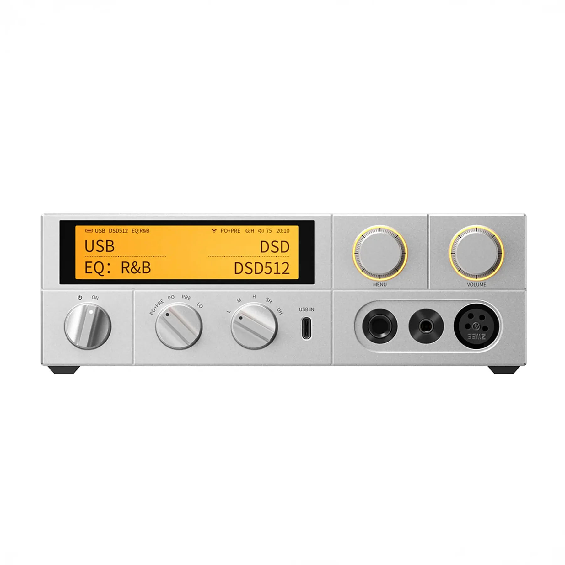 FiiO K17 High-Resolution Desktop DAC and Headphone Amplifier - Perfect for Audiophiles, Music Production & Gaming Setup
