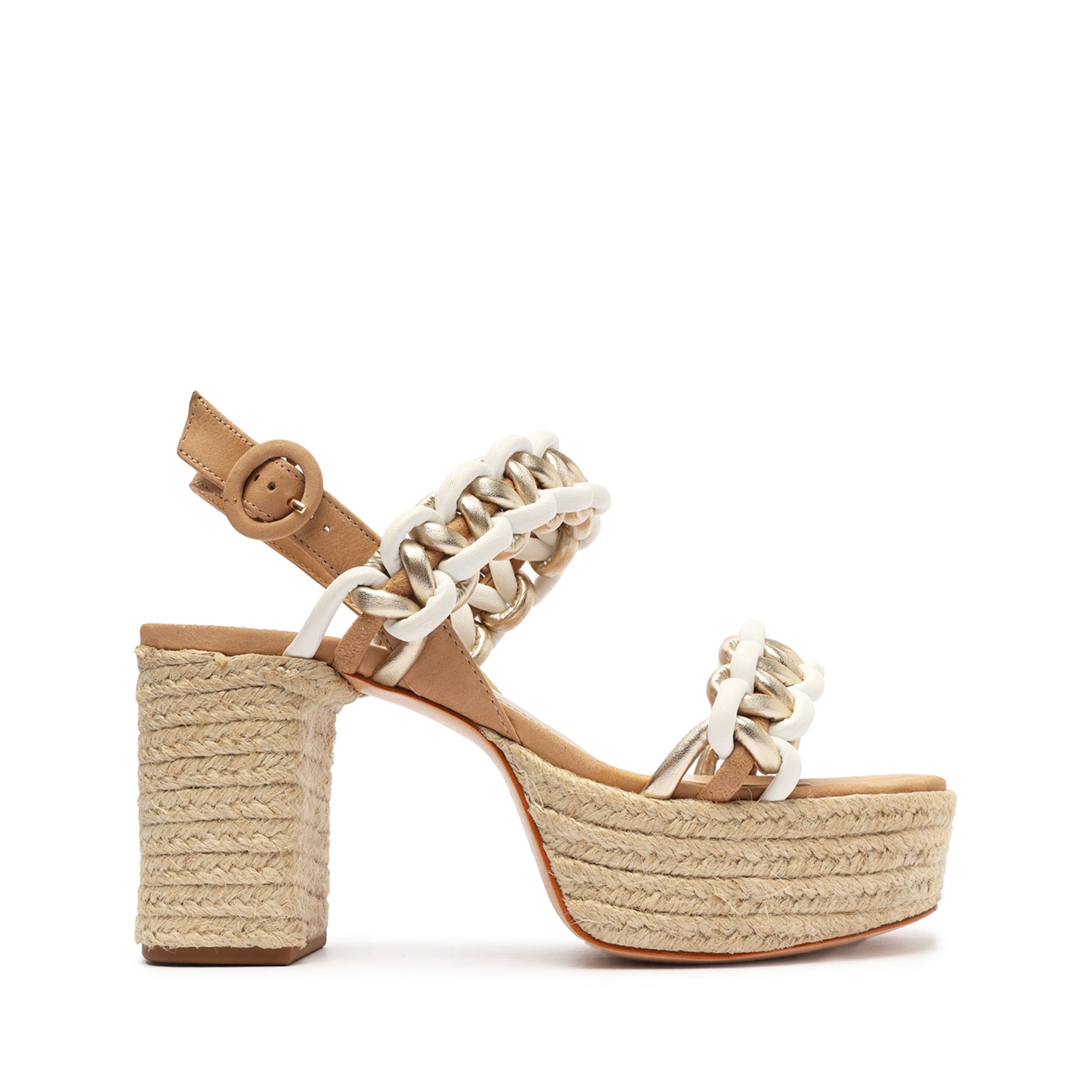 Juliet Platform Sandals for Women - Suede & Leather Strappy Heels - Perfect for Summer, Beach, and Casual Outings