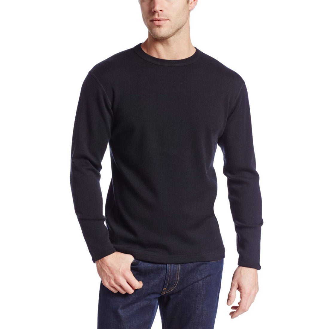 Minus 33 Yukon Men's Expedition Weight Wool Crew Neck Sweater - Warm Merino Wool Base Layer for Hiking, Camping & Winter Outdoor Activities
