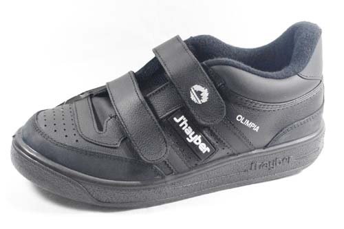 PAREDES Estrella Black Velcro Sneakers Women's Size EU 39 | Comfortable Slip-On Trainers for Walking, Running & Casual Wear