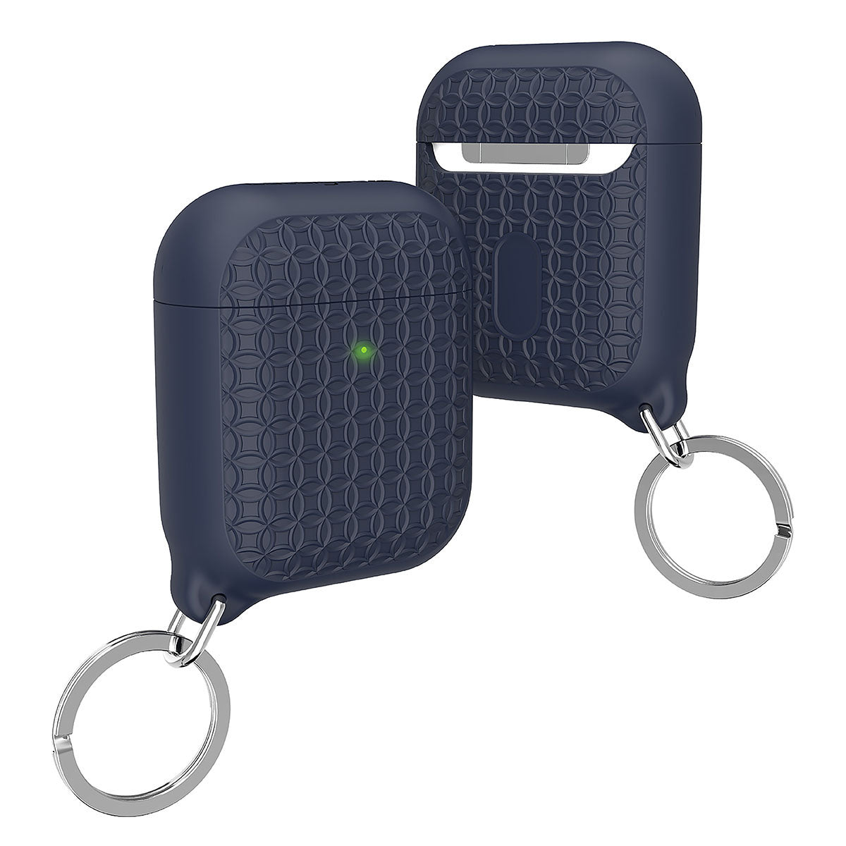 Premium AirPods 1 & 2 Protective Case with Keychain - Durable Cover for Apple AirPods 1st & 2nd Generation - Perfect for Travel, Gym & Everyday Use