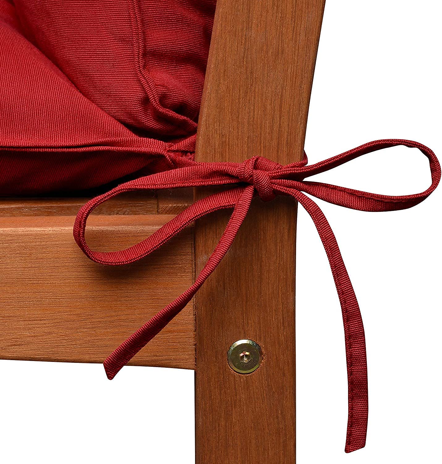 **Premium Waterproof Outdoor Bench Cushion – Replacement Pad for 2-3 Seater Garden Swing, Patio Lounger & Recliners – Non-Slip, Red (150x50x10cm) – Perfect for Backyard, Deck & Poolside Relaxation**