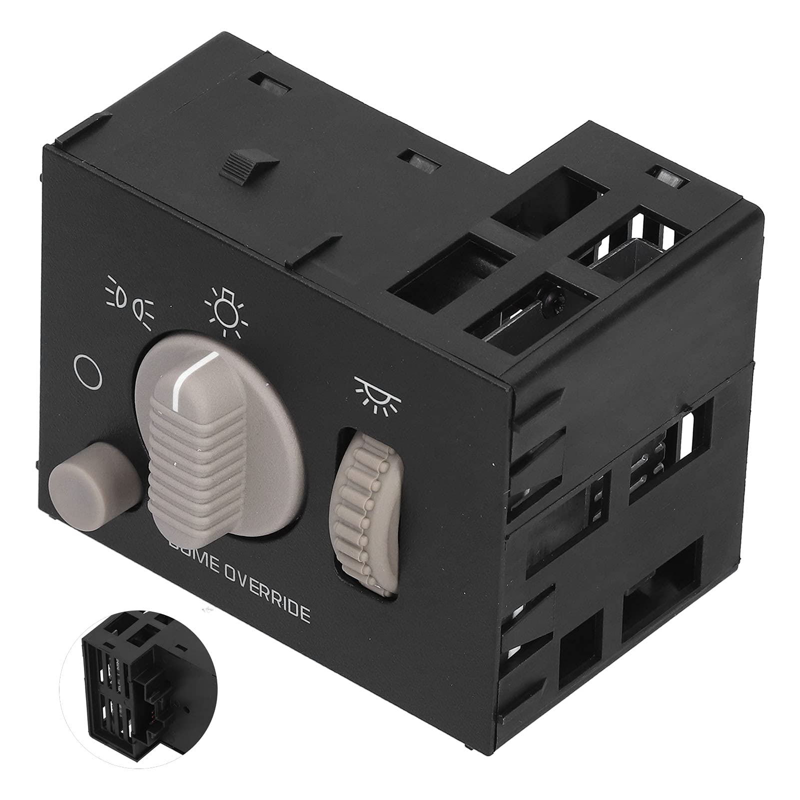 **Headlight Switch - ABS Auto Dimmer Switch 15755595 - Wearproof & Anticorrosion for Car Upgrade | Perfect for Night Driving & Off-Road Adventures**