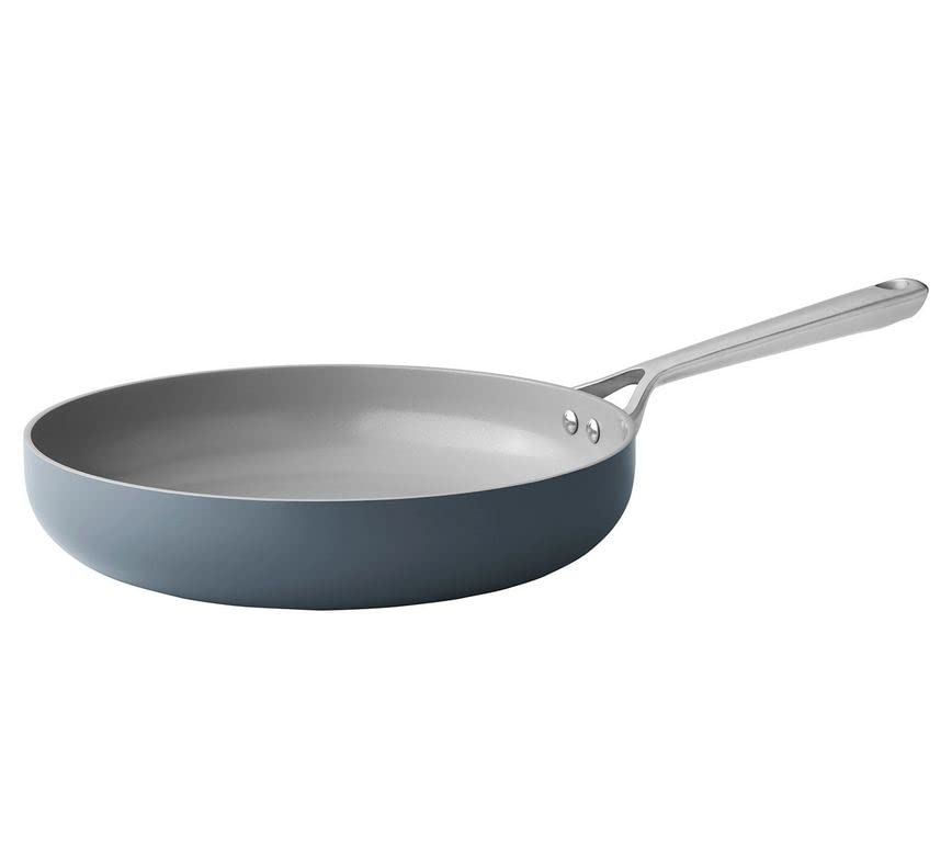 Premium 11-Piece Modern Ceramic Cookware Set with Smart Kitchen Tools - Nonstick, Scratch-Resistant, Oven Safe (Gray) - Perfect for Home Cooking, Meal Prep & Healthy Family Dinners