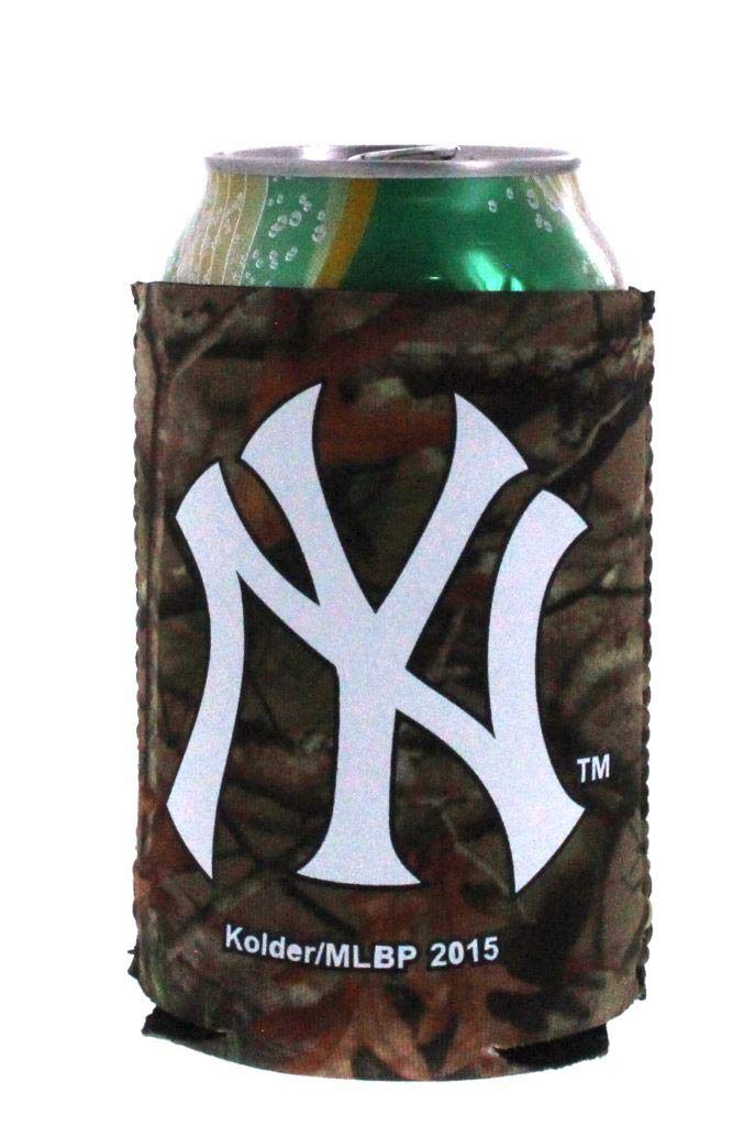 New York Yankees MLB Baseball Beer Sleeve Insulator - 16oz Can Cooler for Baseball Games, BBQs & Tailgating - Officially Licensed Yankees Merchandise