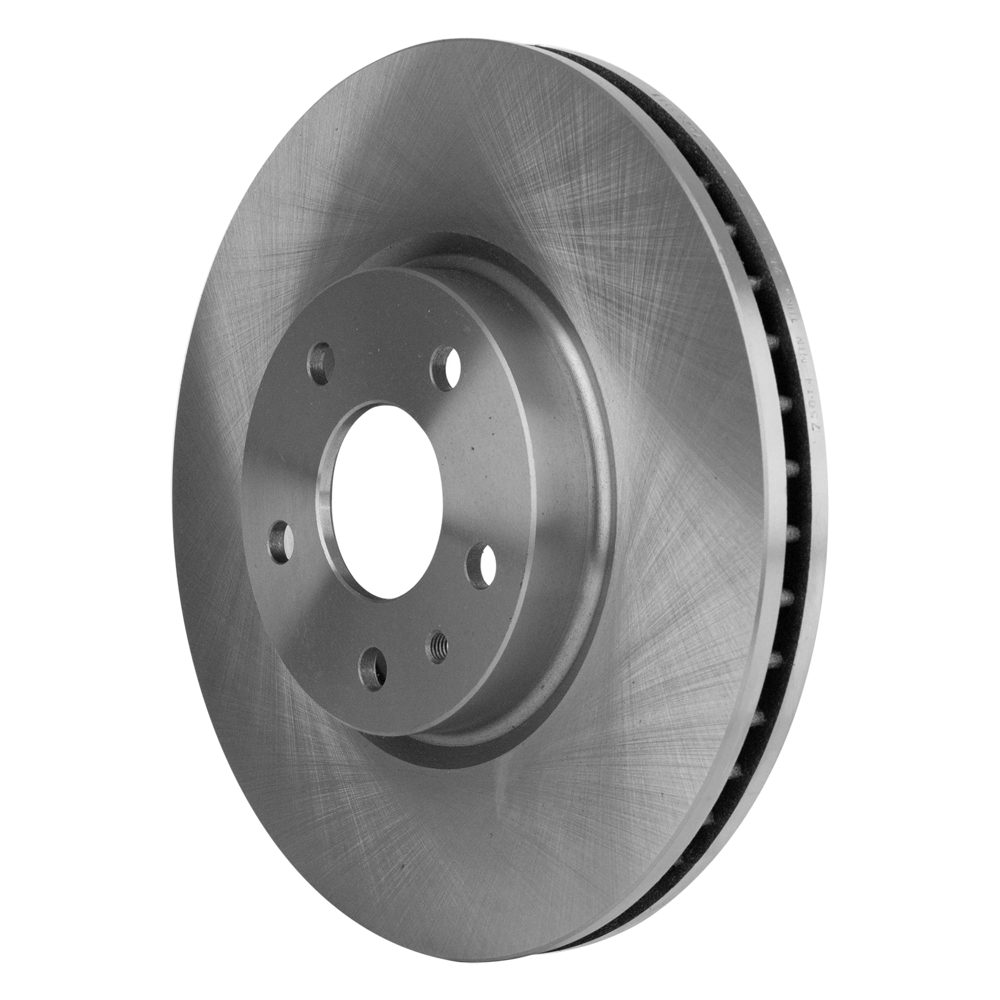 High-Performance Front Brake Disc and Pad Kit for 2013-2020 Ford Fusion & 2013-2016 Lincoln MKZ - Natural Cast Iron - Perfect for City Driving and Highway Commuting