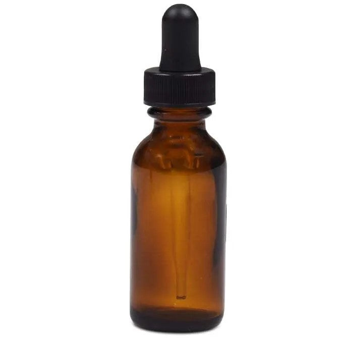 Amber Glass Dropper Bottles 1oz 2oz 4oz - Essential Oil Bottles with Glass Dropper - Leak Proof, UV Protection - Perfect for Essential Oils, CBD Oil, Tinctures & DIY Skincare