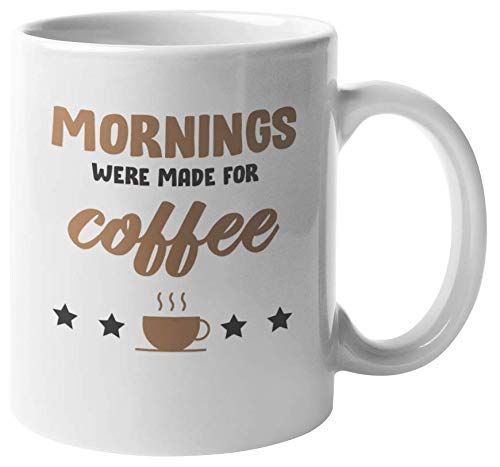 11oz Coffee Mug for Coffee Lovers - Perfect for Morning Brews, Tea & Home Decor - Ideal for Kitchen, Office & Gifts