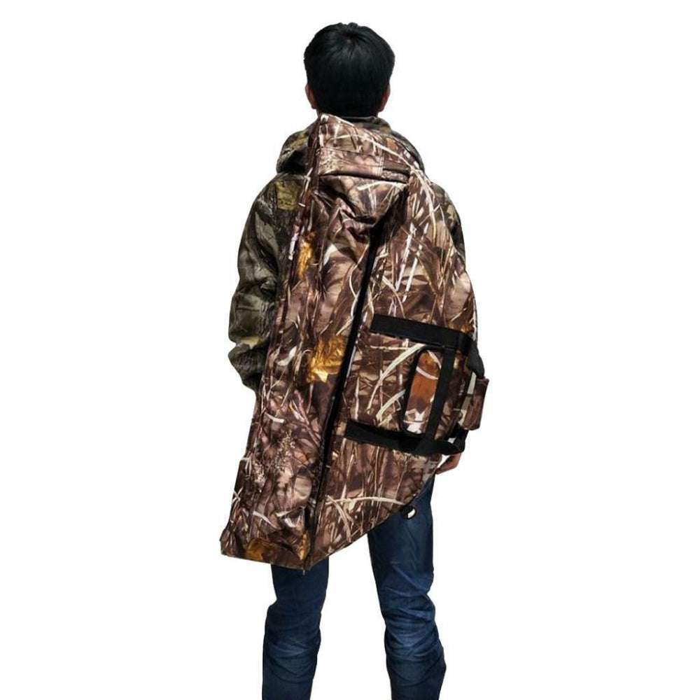 115cm Portable Compound Bow Case with Arrow Holder - Durable Archery Carry Bag for Hunting, Target Practice & Outdoor Sports