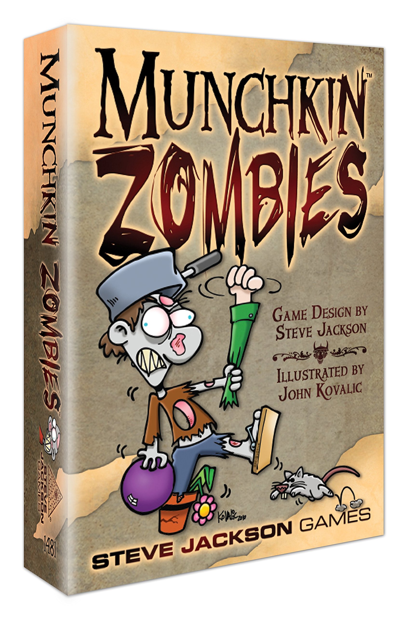 Munchkin Zombies Board Game - Fun & Strategic Card Game for Adults & Teens - Perfect for Game Nights, Parties & Family Gatherings
