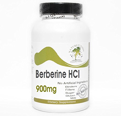 Berberine HCI 900mg Supplement - 180 Vegan Capsules | Natural Blood Sugar Support | No Additives, Non-GMO | Supports Healthy Metabolism & Heart Health | Perfect for Daily Wellness Routine & Diabetic Care