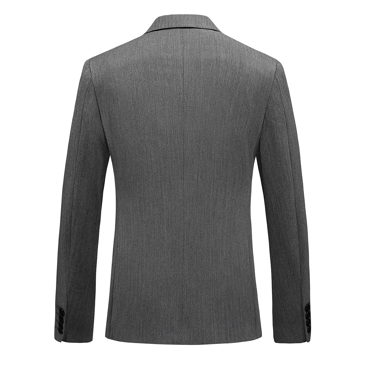 KUDORO Men's 3 Piece Slim Fit Double Breasted Pinstripe Suit - Formal Wedding Tuxedo & Business Attire for Grooms, Professionals & Special Occasions