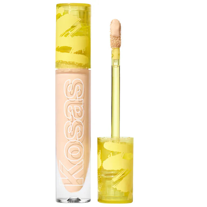 Kosas Corrector Revealer Super Creamy + Brightening Concealer with Caffeine & Hyaluronic Acid – Dark Circle Treatment for Under Eyes, Perfect for Daily Makeup & Skincare Routine