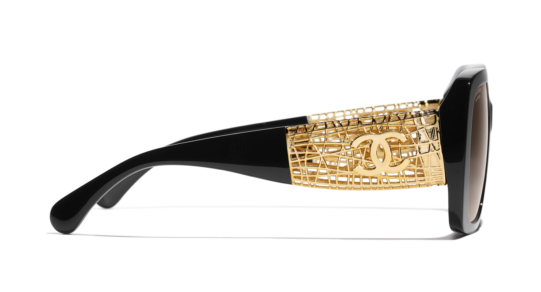 Original Chanel 5532 Sunglasses - Luxury Designer UV Protection Shades for Women - Perfect for Beach, Driving & Fashion Outfits