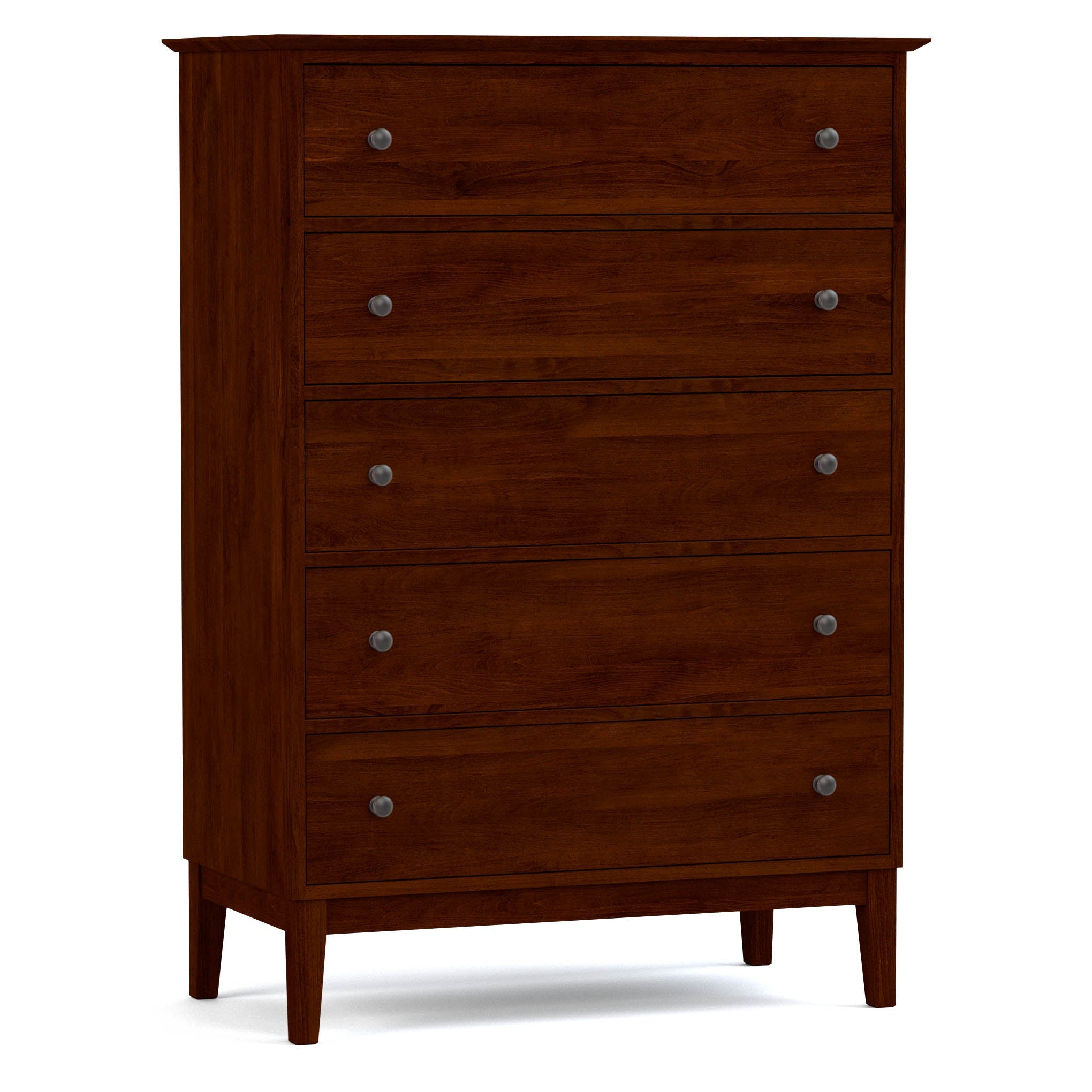 Gable Road Tall Chest - 6-Drawer Solid Wood Dresser for Bedroom Storage | Perfect for Organizing Clothes, Linens & Accessories in Master Bedroom or Guest Room