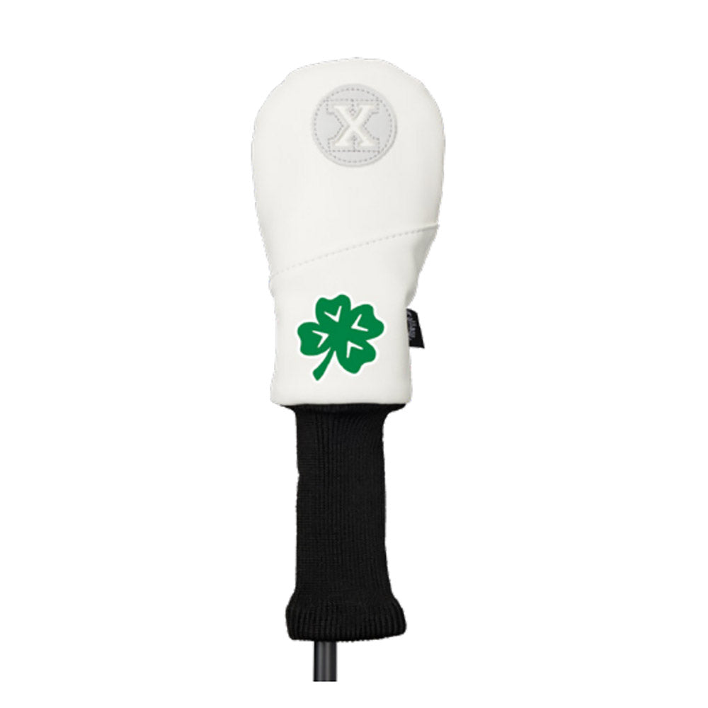 Callaway St. Patrick's Day Hybrid Golf Club Headcover - Green Shamrock Design for Left-Handed & Right-Handed Golfers - Perfect for St. Paddy's Day Tournaments and Irish-Themed Golf Events