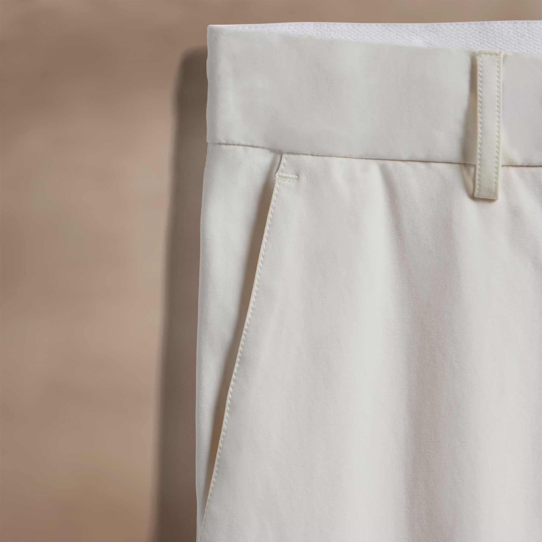 Premium Golf Pants for Men - Breathable & Stretchable Off-White Trousers - Perfect for Golfing, Casual Wear & Outdoor Activities