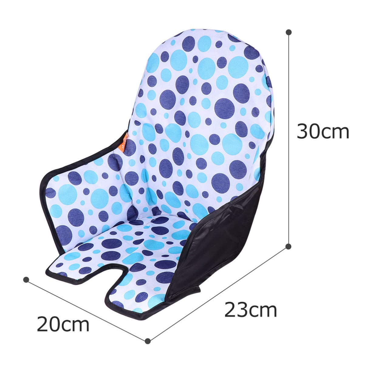 **Toddmomy Baby High Chair Cover - Washable & Breathable Dining Chair Cushion for Infants - 1PC Comfort Seat Pad for High Chairs, Booster Seats & Maternal Stores - Perfect for Home, Restaurants & Daycares**