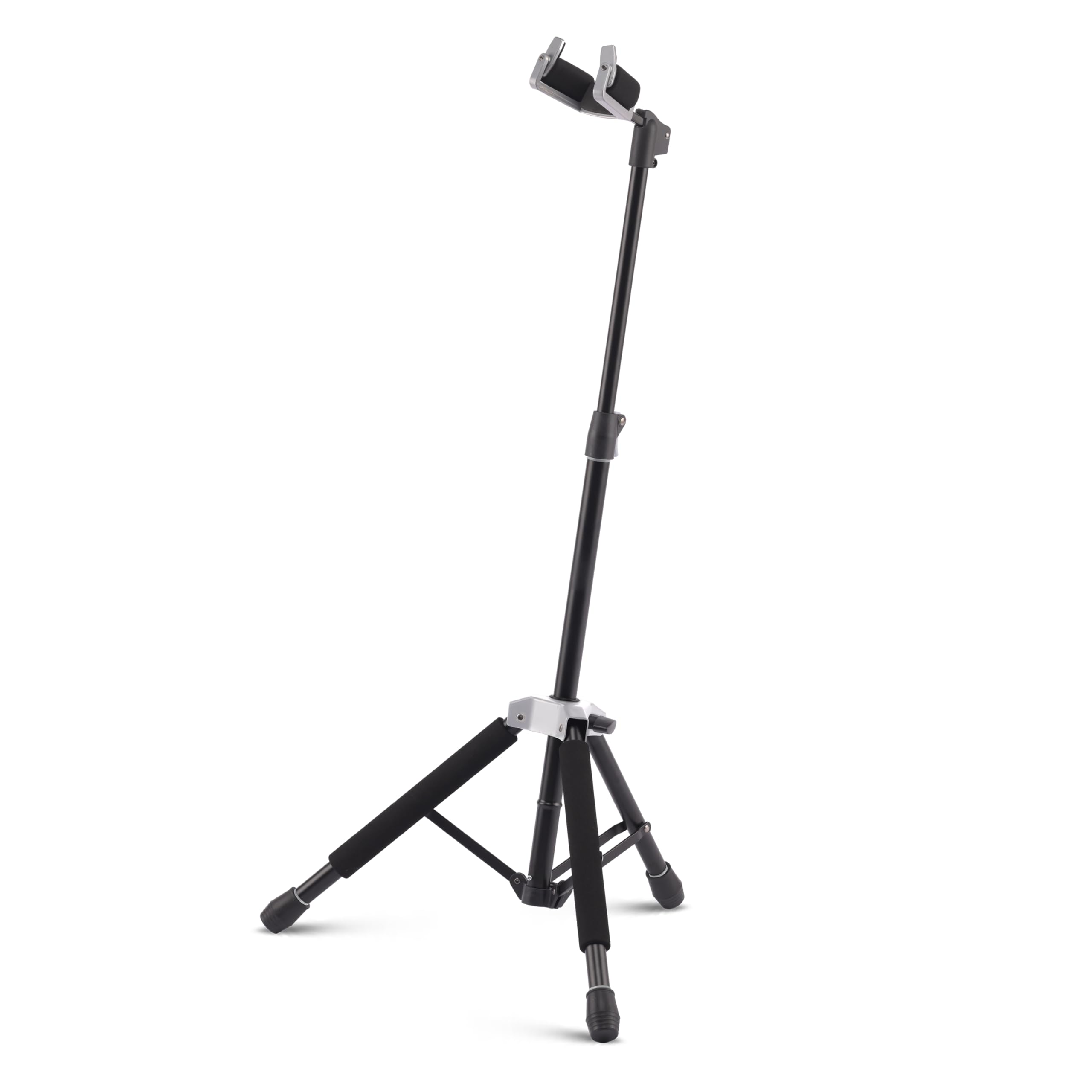 Universal Adjustable Auto Fit Guitar Stand - Portable Folding Floor & Hanging Stand for Acoustic, Classical, Electric & Bass Guitars | Perfect for Home, Studio & Stage Performances