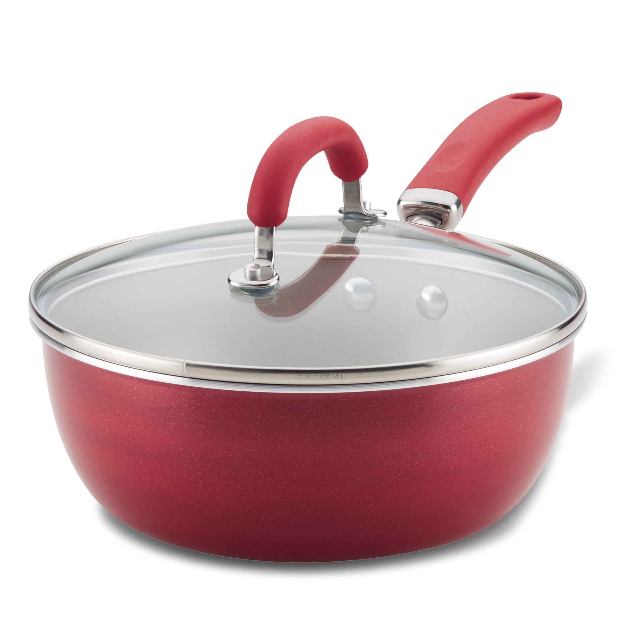 3 Quart Hard Anodized Nonstick Induction Covered Everything Pan - Premium Cookware for Sauteing, Frying & Baking | Perfect for Gas, Electric & Induction Stoves | Family Kitchen Essential