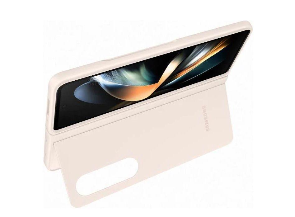 Samsung Galaxy Z Fold 4 Slim Standing Case with Kickstand - Premium Protective Cover for Foldable Phone - Perfect for Work, Travel & Hands-Free Viewing