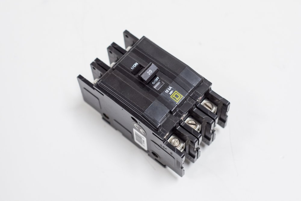 Schneider Electric QOU380 80-Amp 240V Miniature Circuit Breaker - 30A Interlok Non-Fusible Switch for Industrial & Residential Electrical Panels