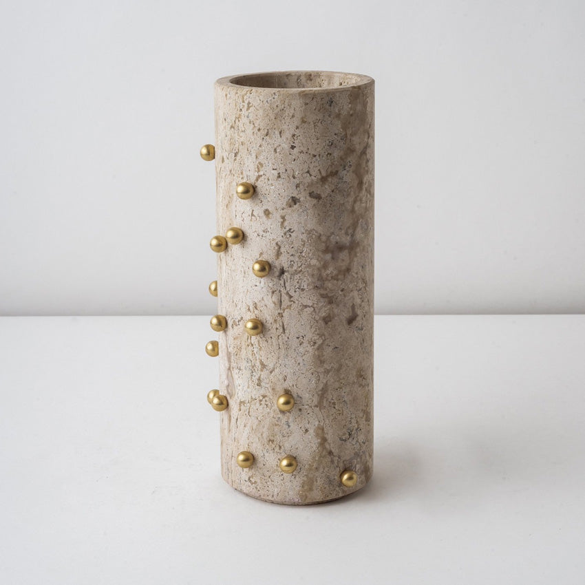 CDMX Design | Bruci Confetti Collection Vase - Handmade Ceramic Home Decor for Modern Living Rooms, Wedding Centerpieces & Boho Chic Interiors