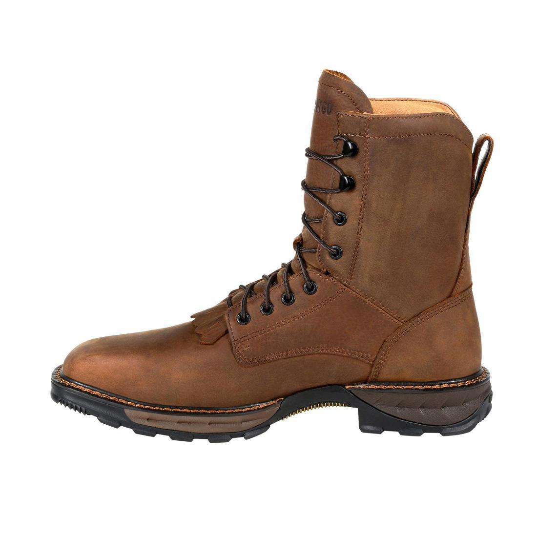 Maverick XP Steel Toe Waterproof Square Toe Work Boots for Men - Durable Safety Shoes for Construction, Warehouse & Outdoor Work
