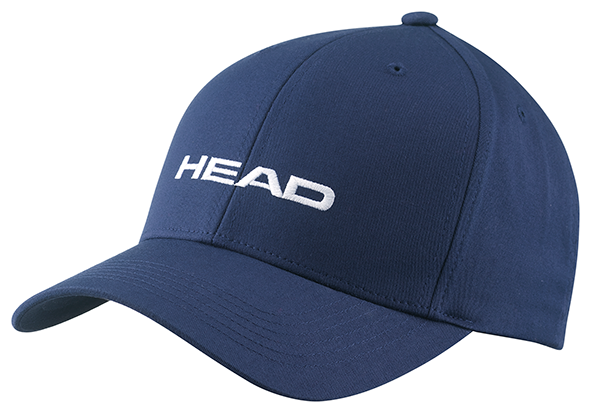 Head Logo Hat for Men & Women - Adjustable Blue Baseball Cap for Outdoor Sports, Casual Wear & Sun Protection