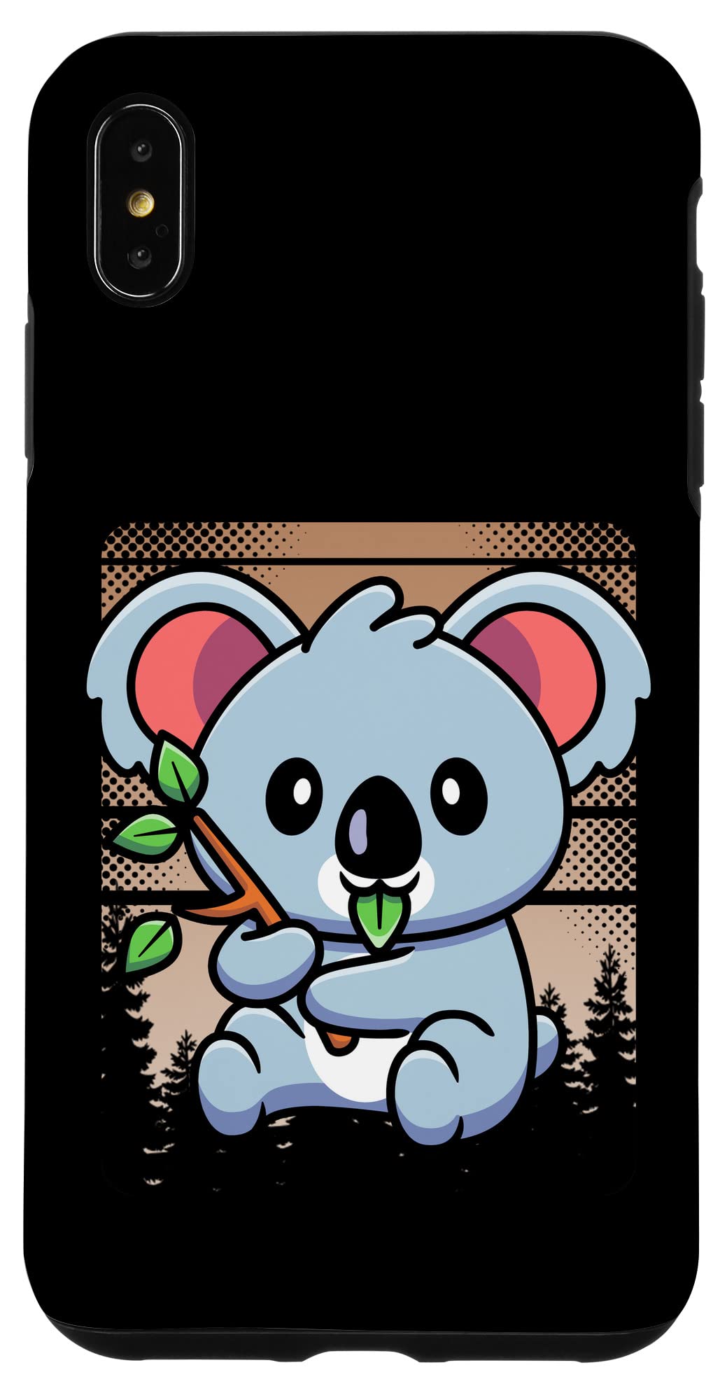 Premium iPhone XS Max Koala Bear Phone Case - Cute Animal Design, Shockproof & Scratch-Resistant Cover for Apple iPhone XS Max (6.5