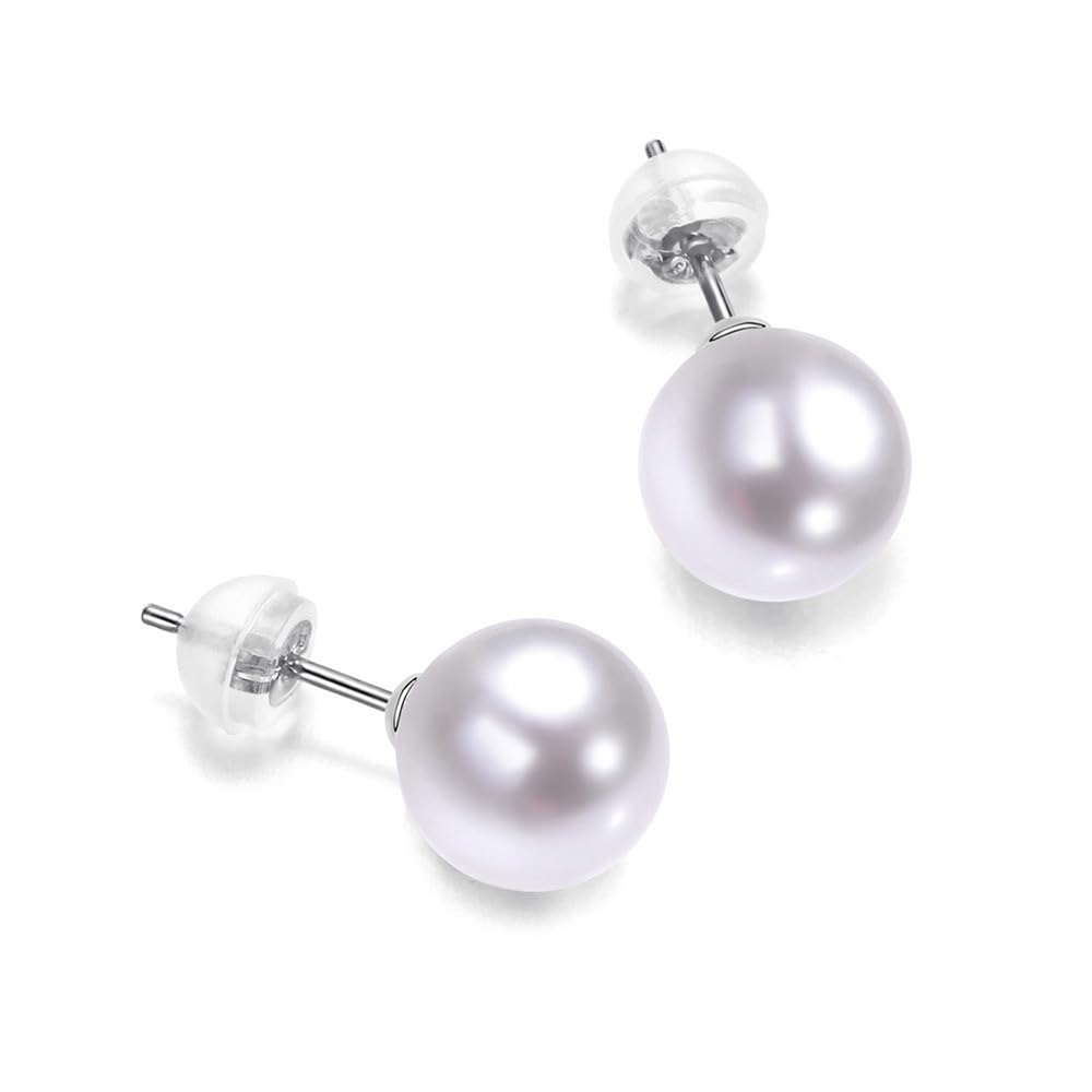 18k Gold Pearl Jewelry Set - Elegant Gifts for Women, Wife, Mother, Girlfriend | Birthday, Anniversary, Mother's Day, Christmas & Valentine's Day Presents | Perfect for Special Occasions & Everyday Wear