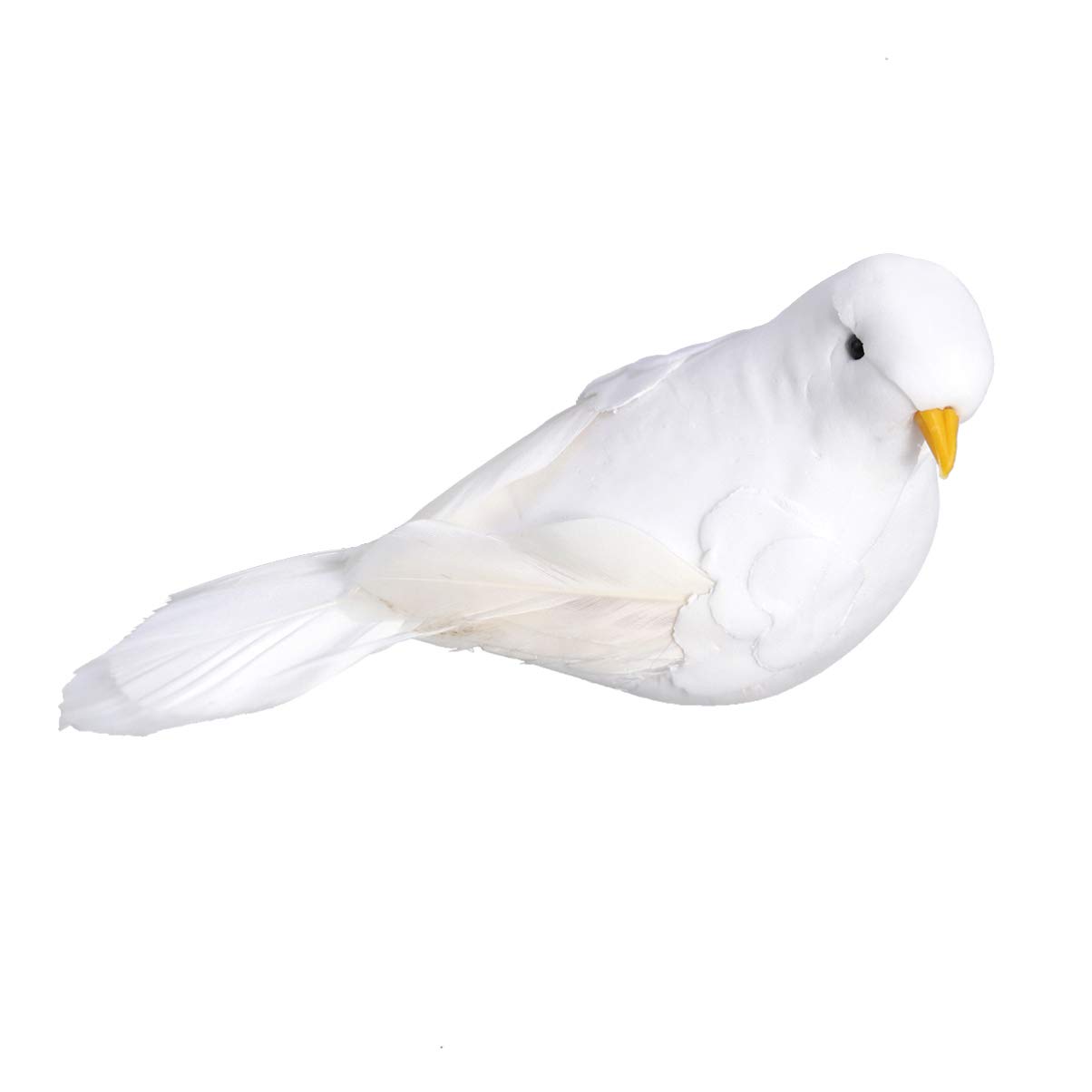 2PCS Cute Artificial Dove & Pigeon Miniature Foam Birds with Clips - Perfect for Bonsai Decor, Home Desk, Garden & Photo Props | FOMIYES Home Decor Accessories | Ideal for Wedding Centerpieces, DIY Crafts & Spring Home Decoration
